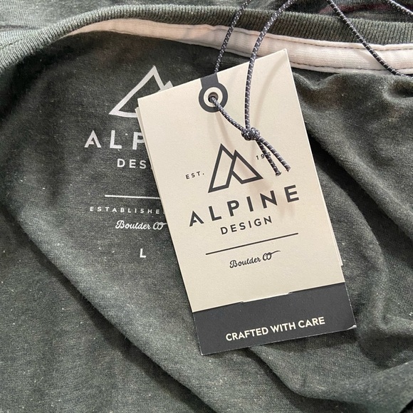 NWT Alpine Design First Mile Made Long Sleeve Striped - Picture 10 of 10